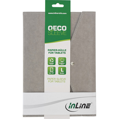 OEcoSleeve L, Papier-Hülle/Sleeve für Tablets bis ca. 10  (Produktbild 5)