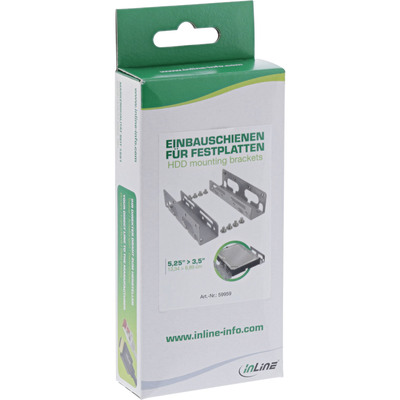 InLine® HDD Einbauschienen, für 8,89cm (3,5) Festplatten  (Produktbild 5)