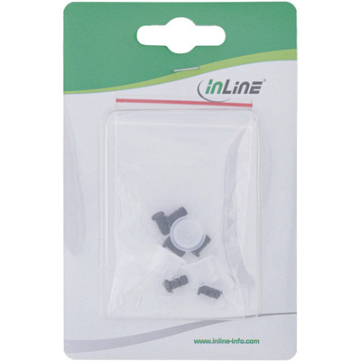 InLine® Staubschutz-Set, für Audio-Schnittstellen (Cinch, 3,5mm), 9-teilig (Produktbild 2)