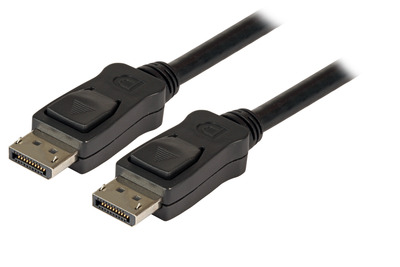 DisplayPort 1.2 Anschlusskabel -- 4K60HZ,Stecker-Stecker, ZDG-Gehäuse,1m,s, K5560HQSW.1 (Produktbild 1)