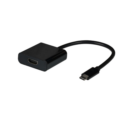 USB Typ C - HDMI Adapter, 4K30Hz -- schwarz, EBUSBC-HDMI-4K30 (Produktbild 1)