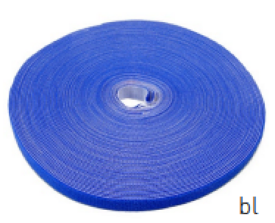 LTC ROLL STRAP, Doppelseitige Klettbandrolle -- 25m blau, LTC-PRO-1250 (Produktbild 1)