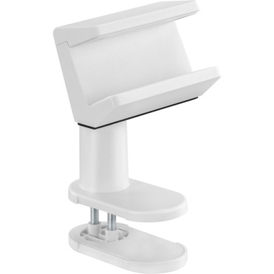 InLine® Tischklemme für Steckdosenleiste, drehbar, Federklemme, weiß (Produktbild 1)